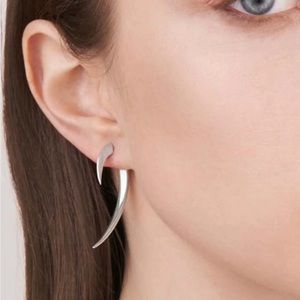 Silver "Talon" Earrings
